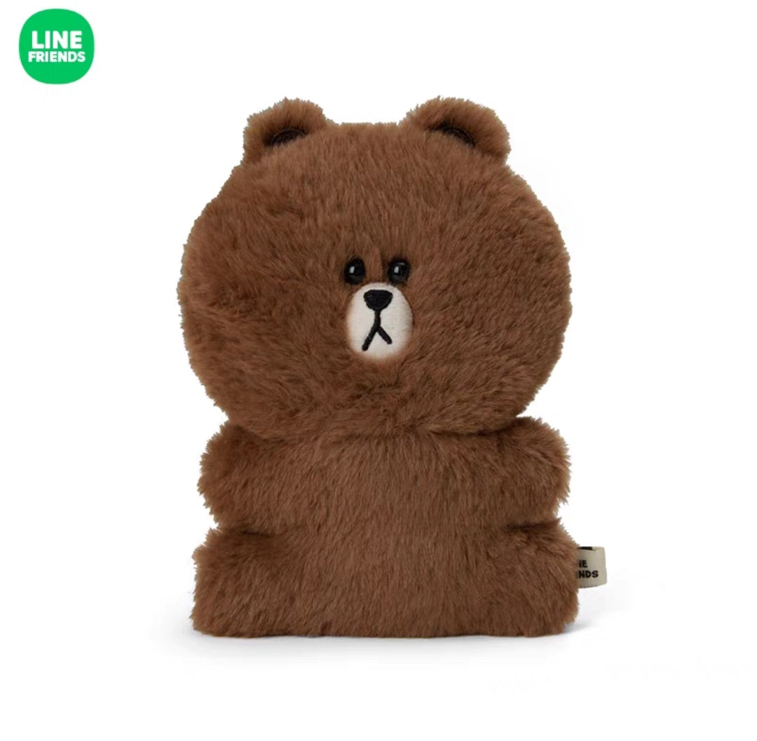 現貨 Line Friends Flatfur Brown 公仔 – Browniac Line Friends