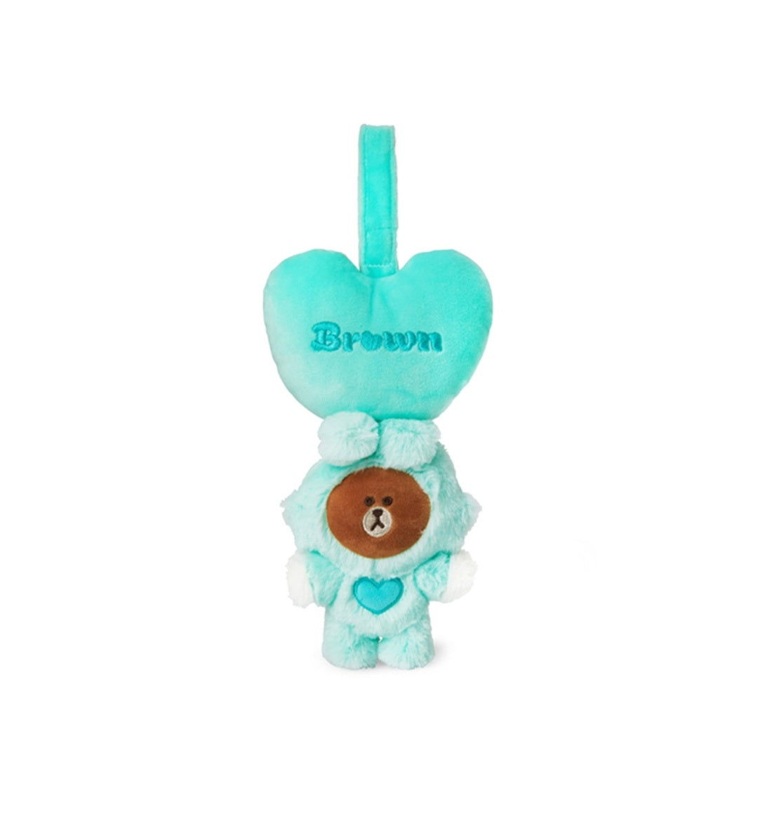 現貨 Line Friends Brown 音樂伸縮嬰兒公仔 – Browniac Line Friends