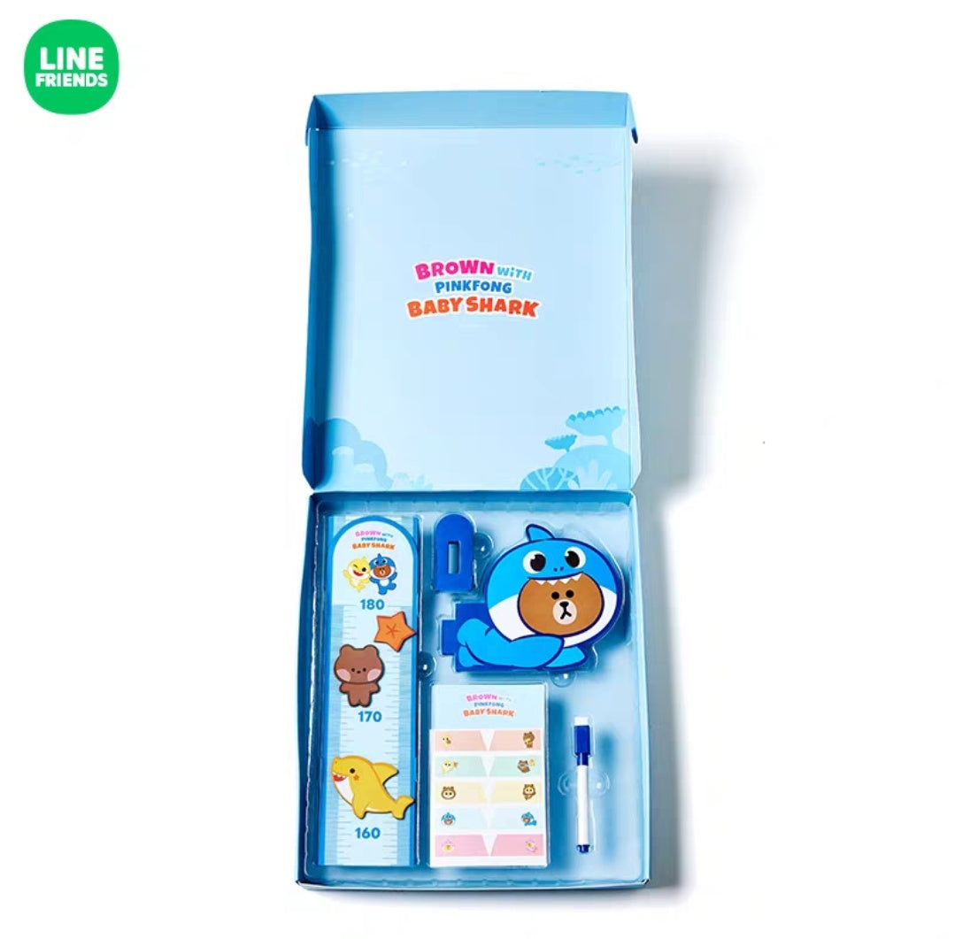 Line Friends Brown x Baby Shark 幼兒身高貼 – Browniac Line Friends