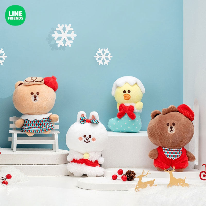 Line Friends Brown Cony Sally Choco 公仔鎖匙扣 – Browniac Line Friends