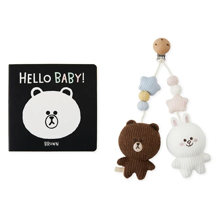 Line Friends Hello Baby Brown & Cony公仔禮盒 – Browniac Line Friends